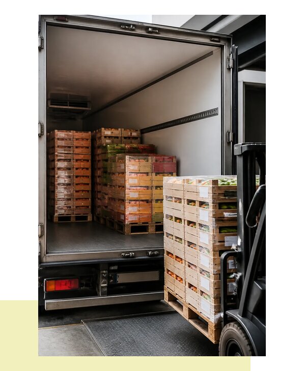 Перевозка сельхозпродукции на паллетах с доставкой в Нижнекамск